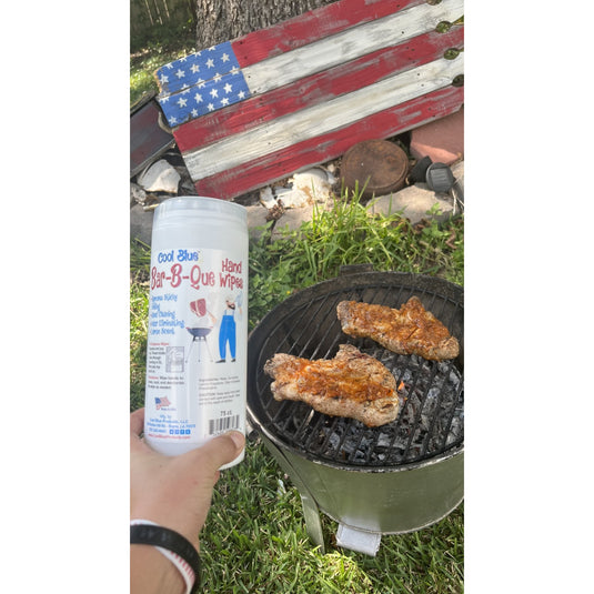 Bar-B-Que Wipes 75ct Canister - coolblueproducts