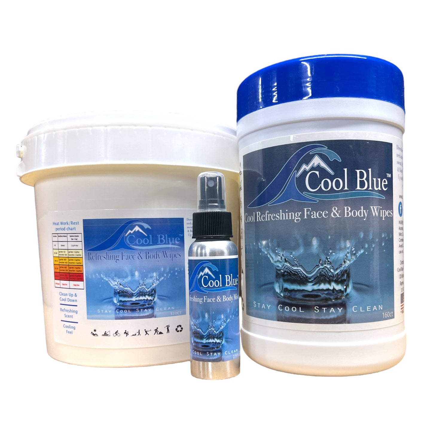 Cool Blue Refreshing Face & Body Bundle - coolblueproducts